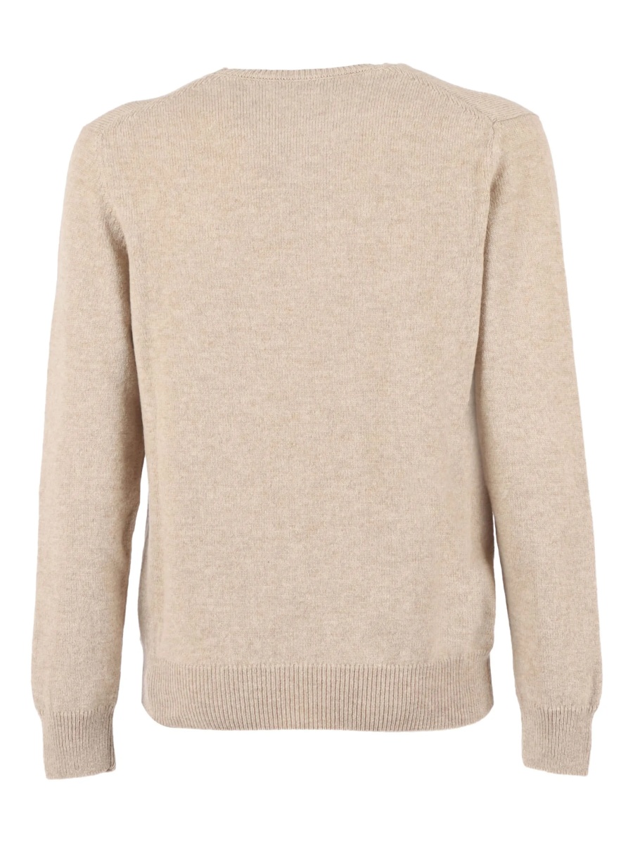 Pulover tricotat SLOWEAR ZANONE neutru - Img 2