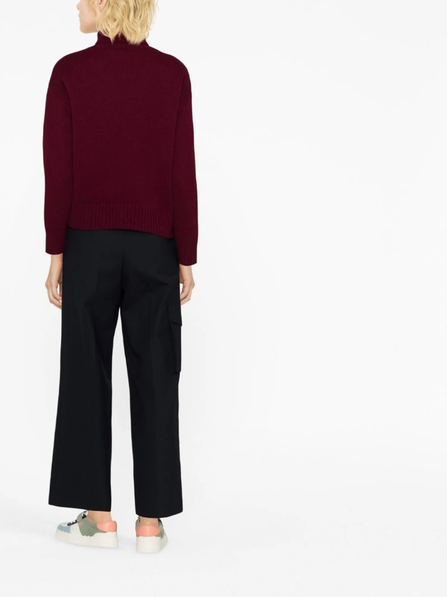 Pulover tricotat SPORTY &amp; RICH rosu - Img 4