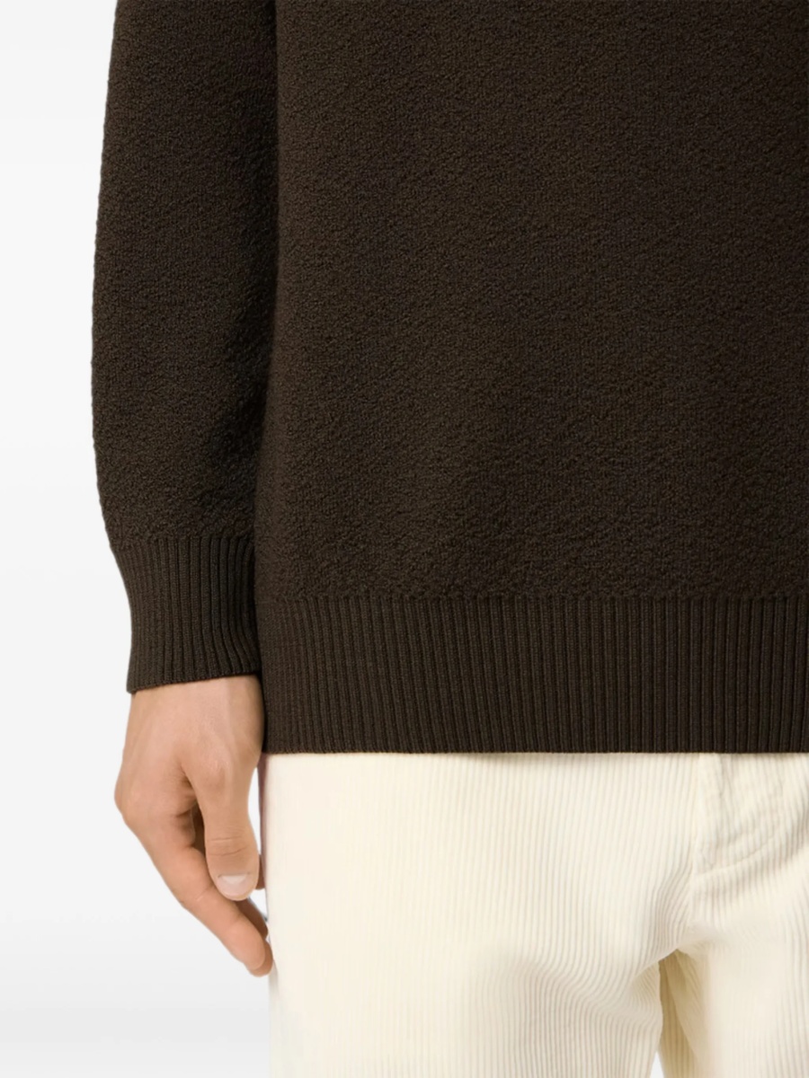 Pulover tricotat Stone Island maro - Img 4