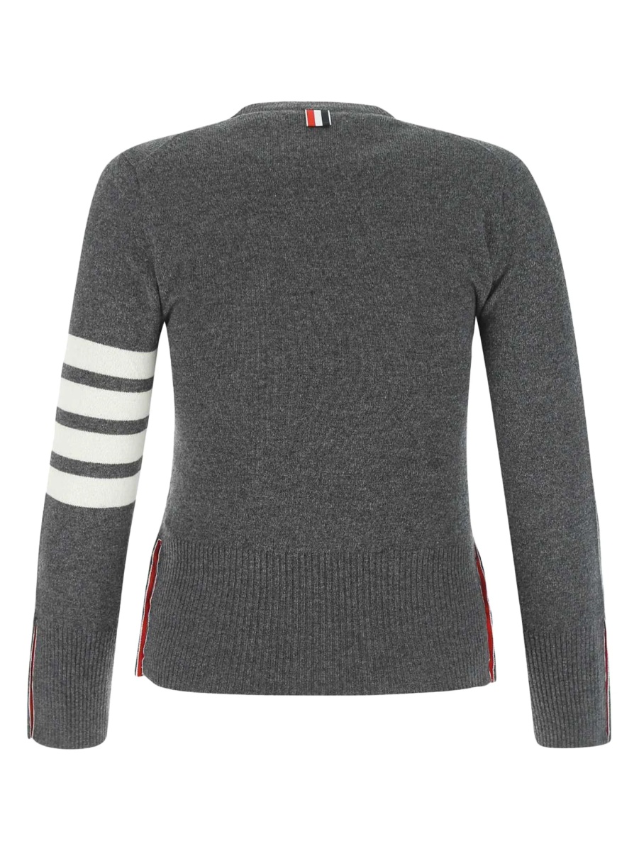 Pulover tricotat Thom Browne gri - Img 2
