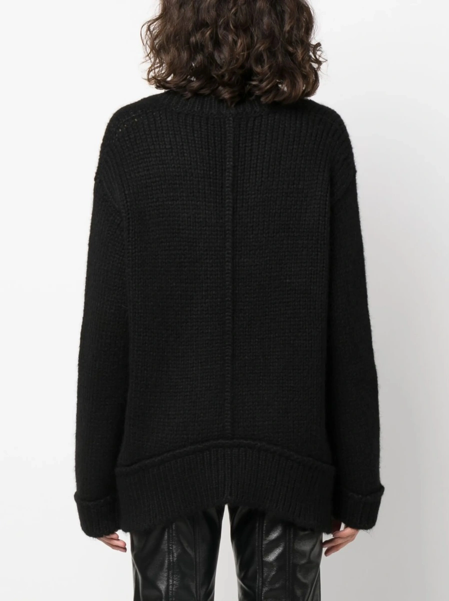 Pulover tricotat Tom Ford negru - Img 4