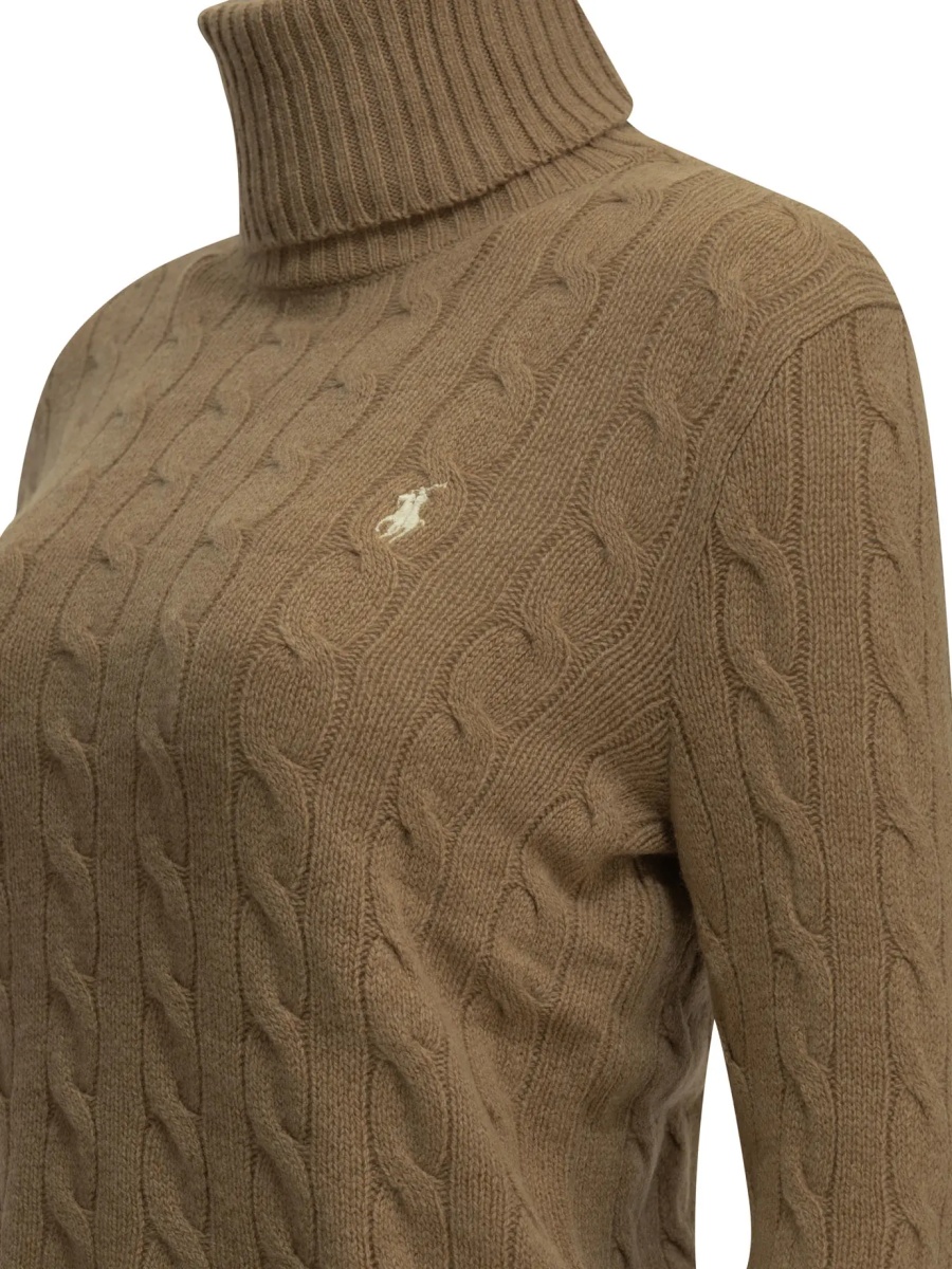 Pulover Turtleneck Sweater with Logo - Img 4