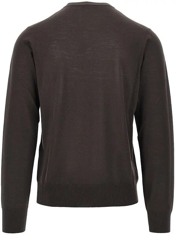 Pulover Virgin wool sweater with Eagle embroidery - Img 3