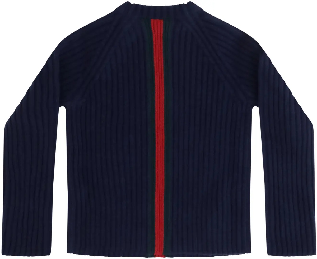 Pulover Web stripe wool Sweater for Boy - Img 2