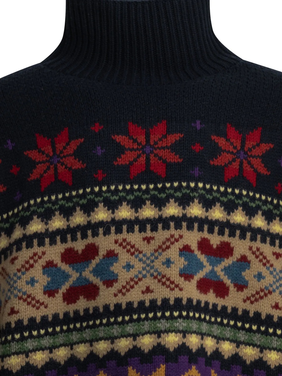 Pulover Wool and cashmere turtleneck sweater - Img 3