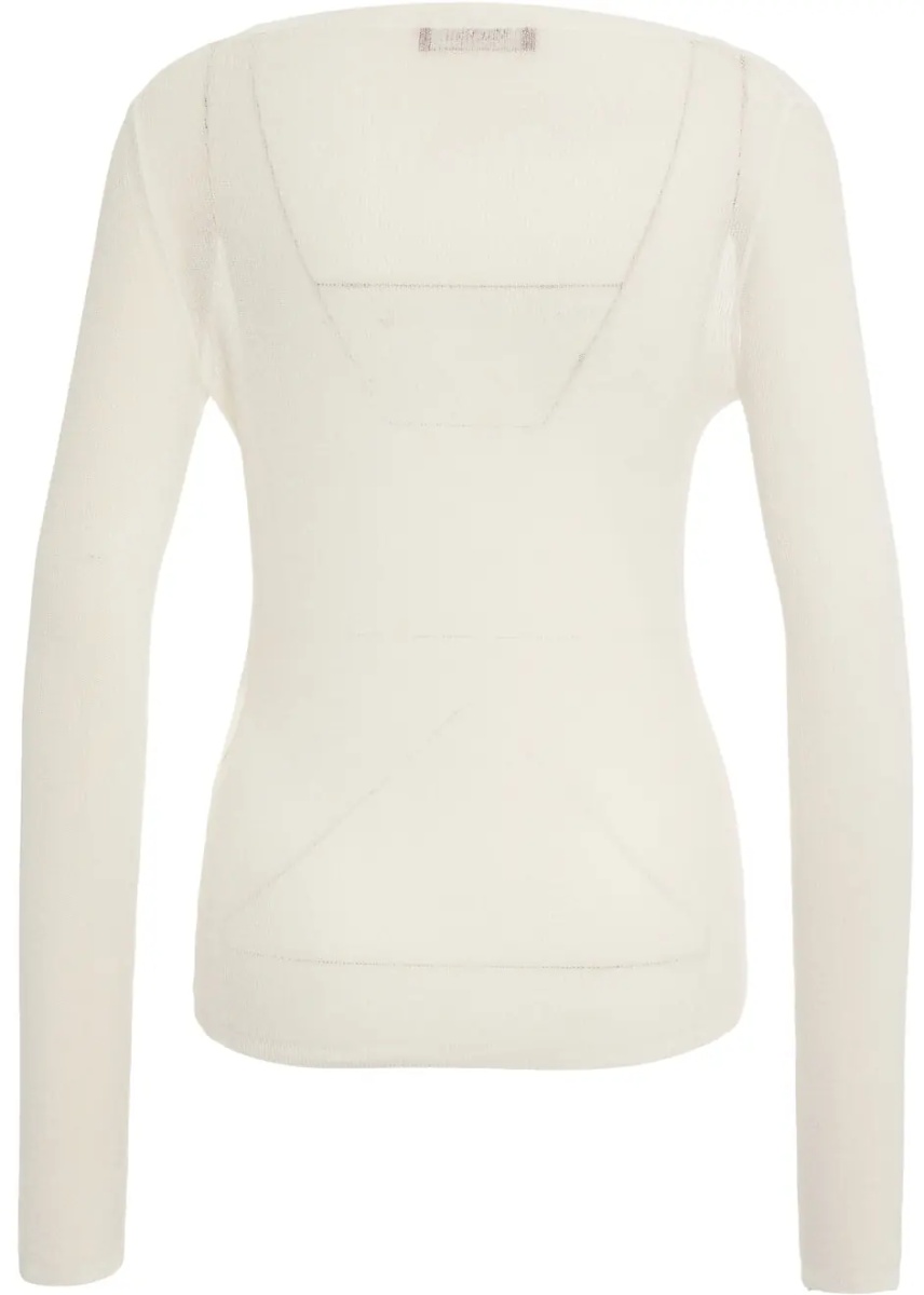 Pulovere Cotton blend sweater'Fiorito' - Img 3