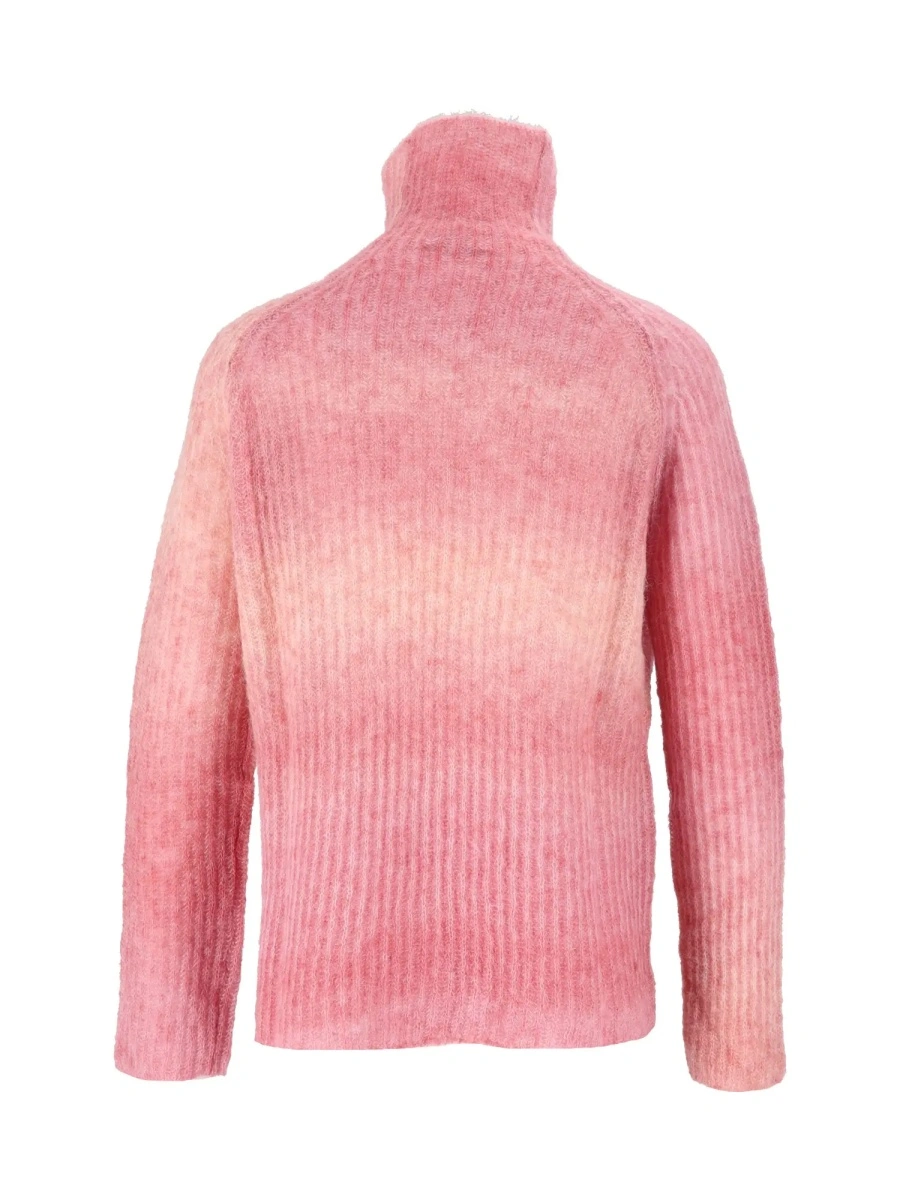 Pulovere ENGLISH RIB TURTLENE CK - PRINTED YARN - Img 3