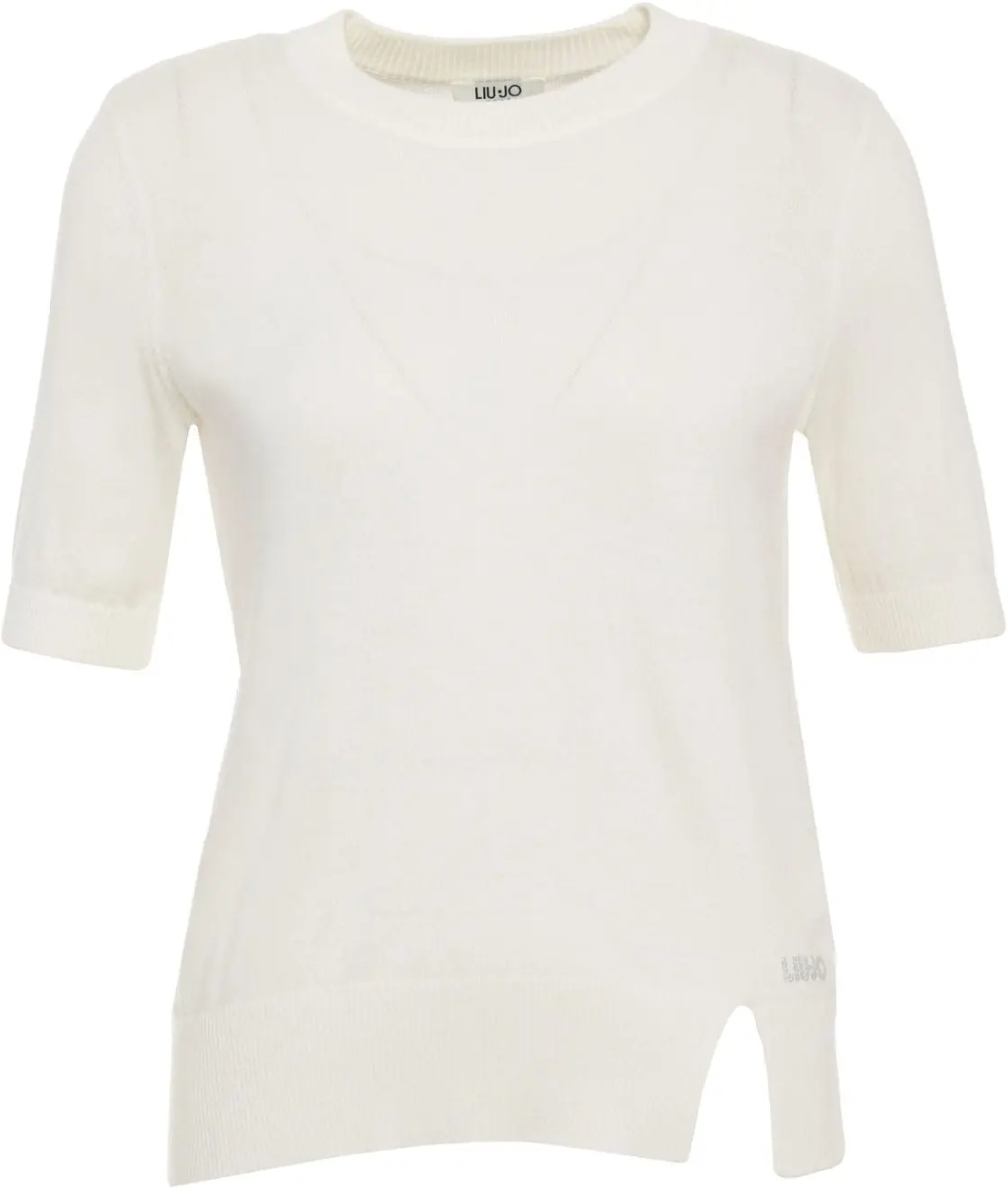 Pulovere Knit top with side slit - Img 2