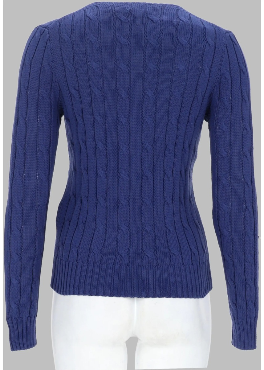 Pulovere Maglia A Trecce Con Logo - Img 2