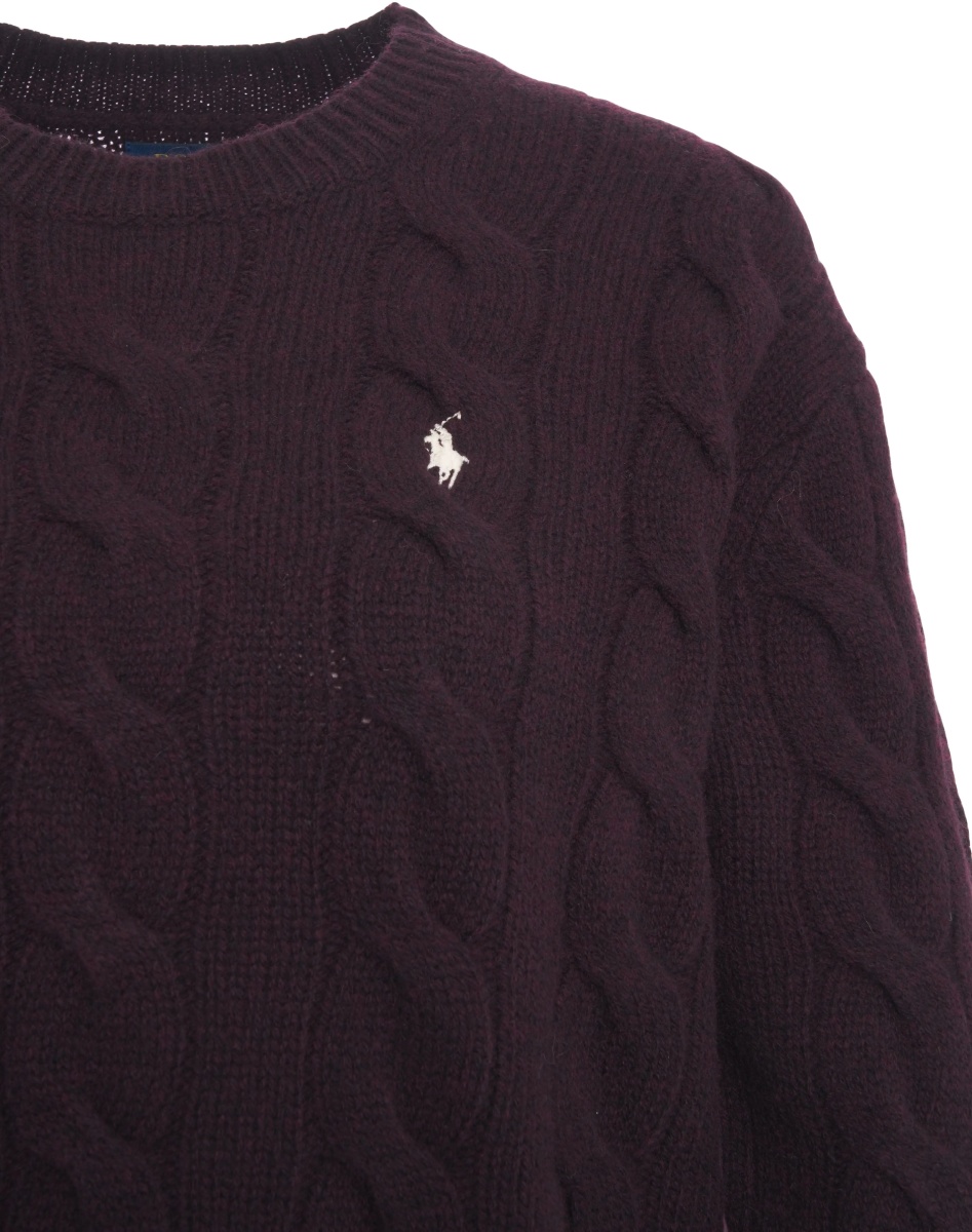 Pulovere Maglione con motivo a trecce - Img 4