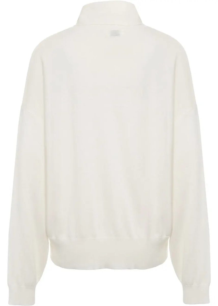 Pulovere Sweater with tie-neck collar - Img 3