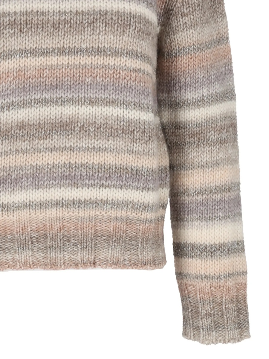 Pulovere TURTLENECK IN PRINTE D YARN - Img 4