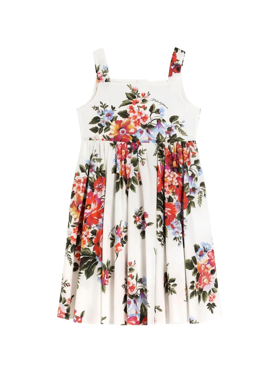 Rochie casual Dolce &amp; Gabbana alba din bumbac - Img 2