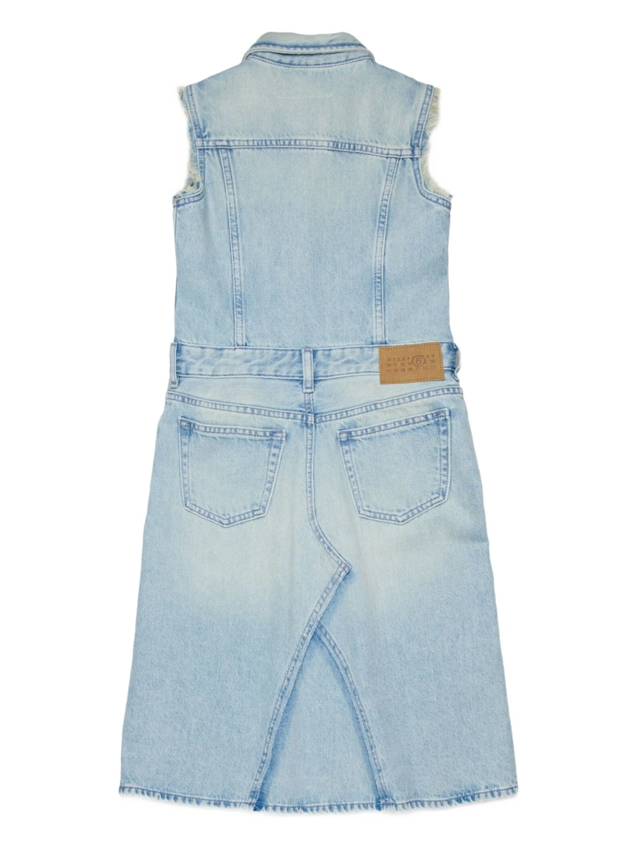 Rochie casual MM6 Maison Margiela albastra - Img 2