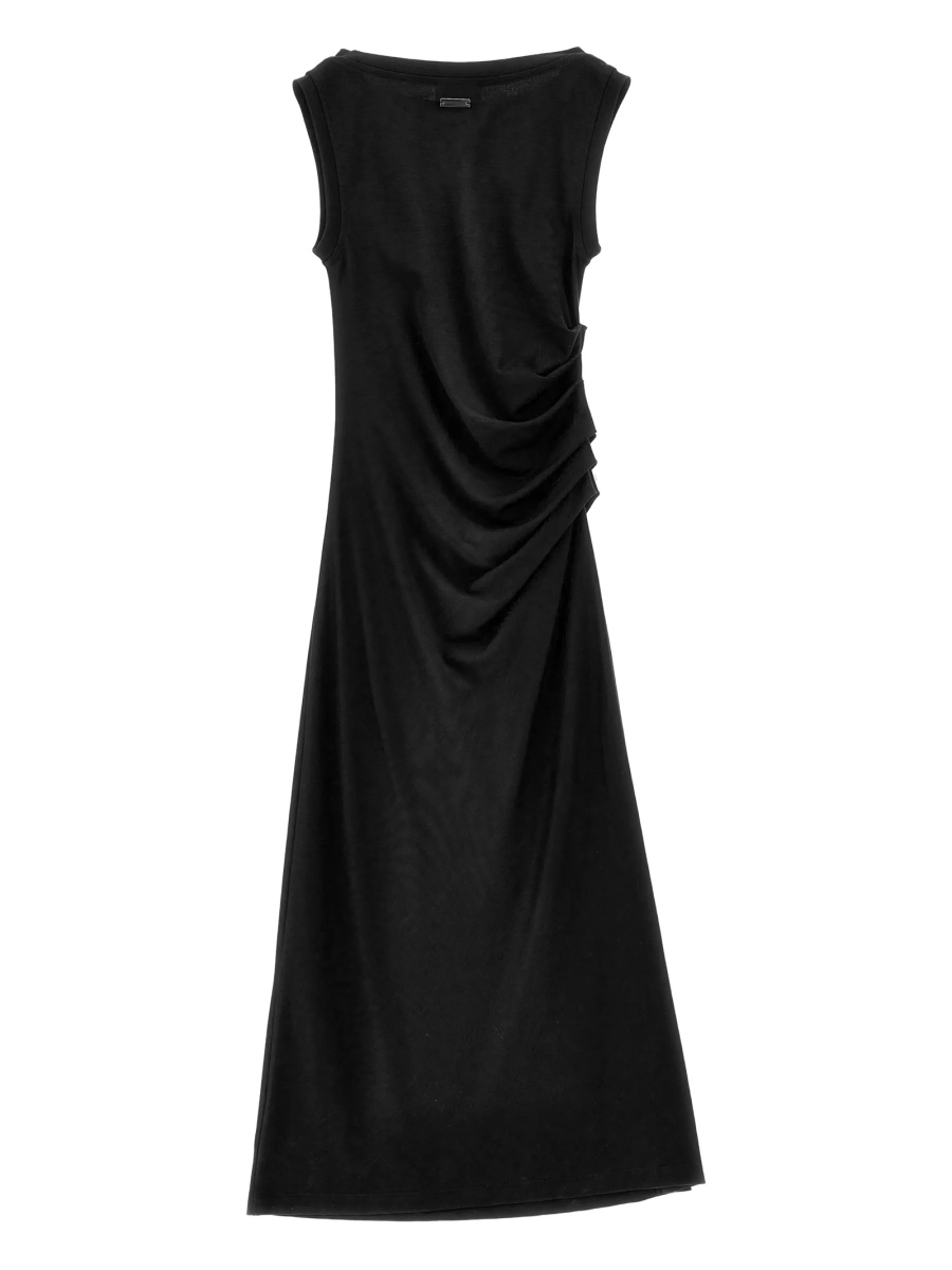 Rochie casual Monnalisa neagra - Img 2