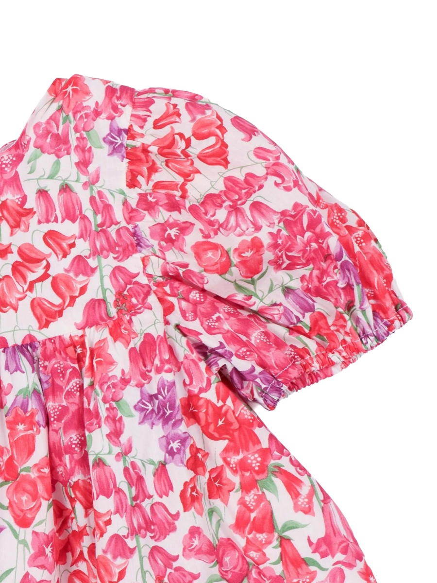 Rochie casual Tartine et Chocolat roz din bumbac - Img 3