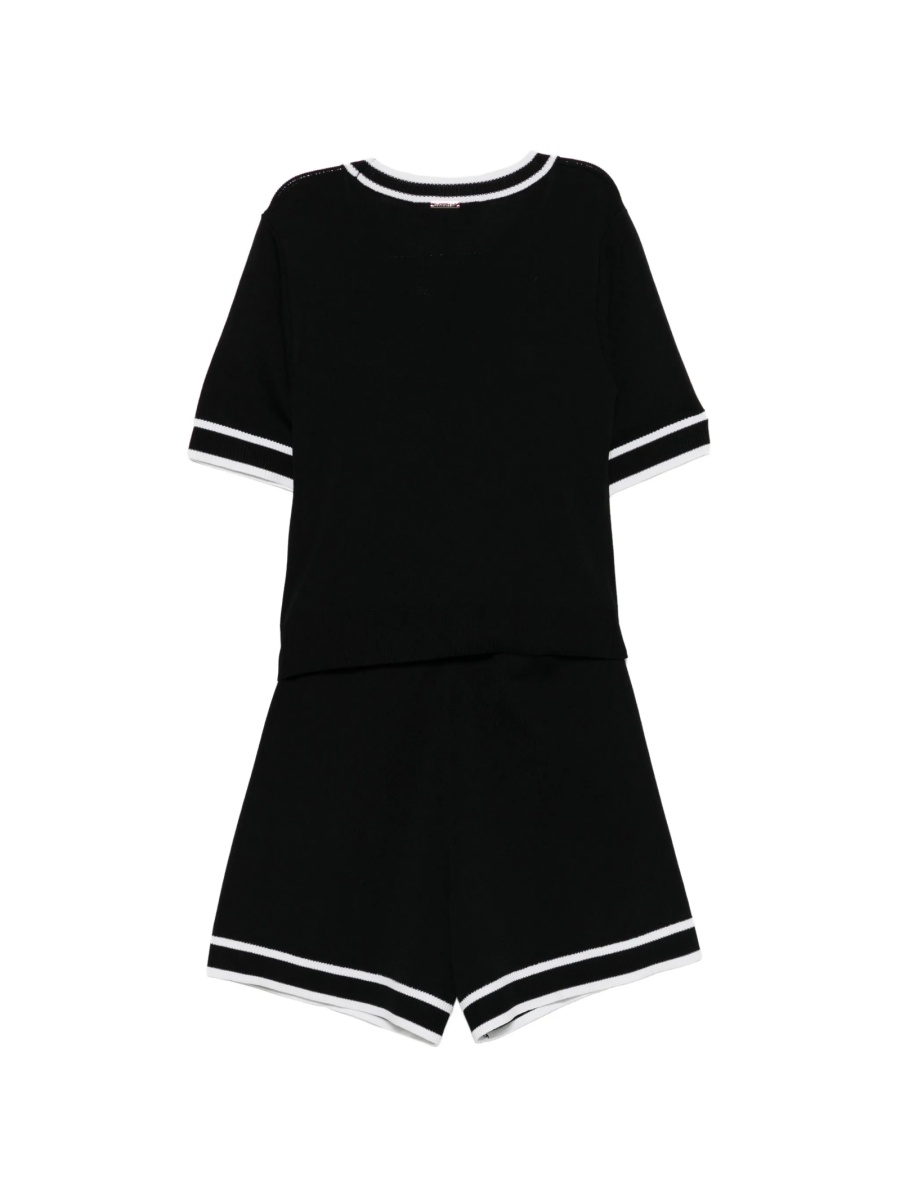 Rochie casual TWIN SET Girl neagra - Img 2