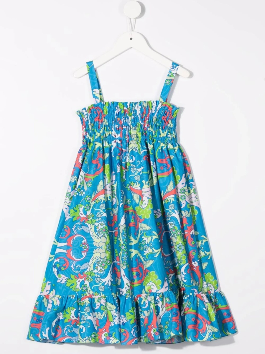 Rochie casual Versace albastra - Img 2
