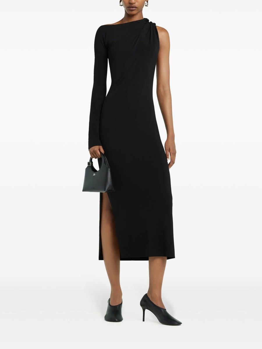 Rochie de ocazie COURRÈGES neagra - Img 2