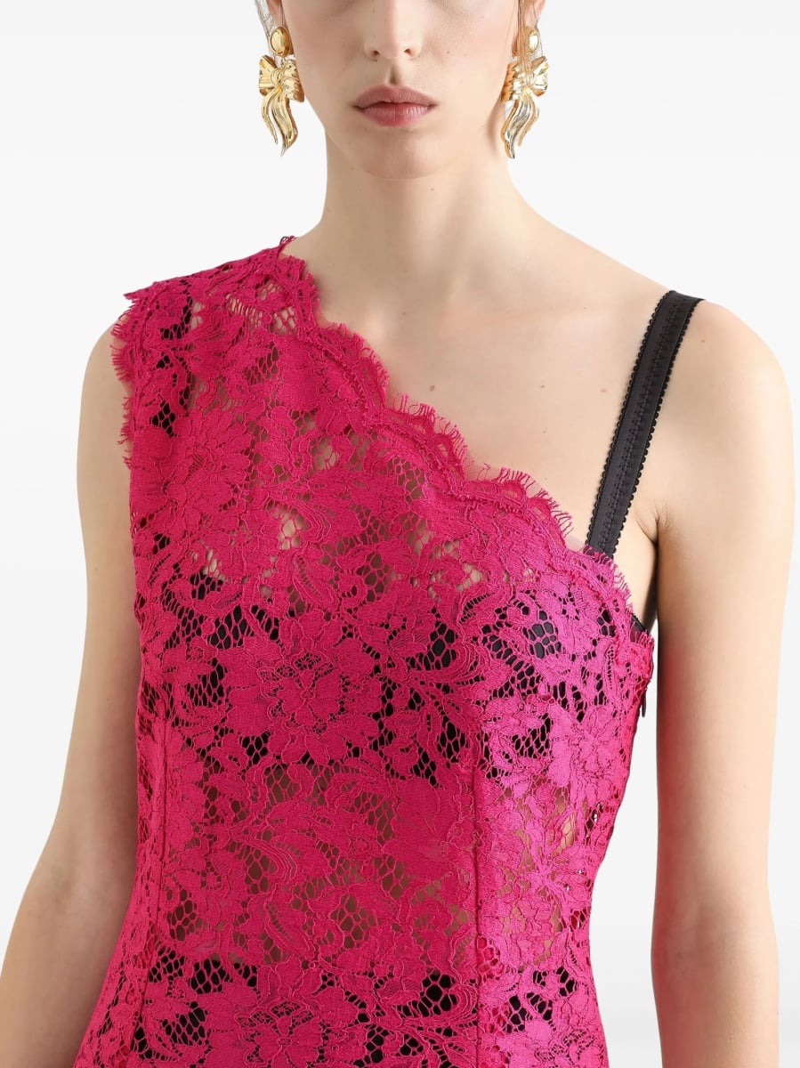 Rochie de ocazie Dolce &amp; Gabbana roz - Img 4