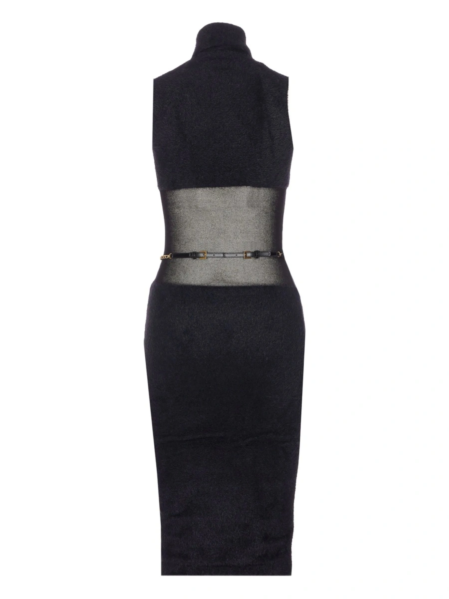 Rochie de ocazie Elisabetta Franchi neagra - Img 2