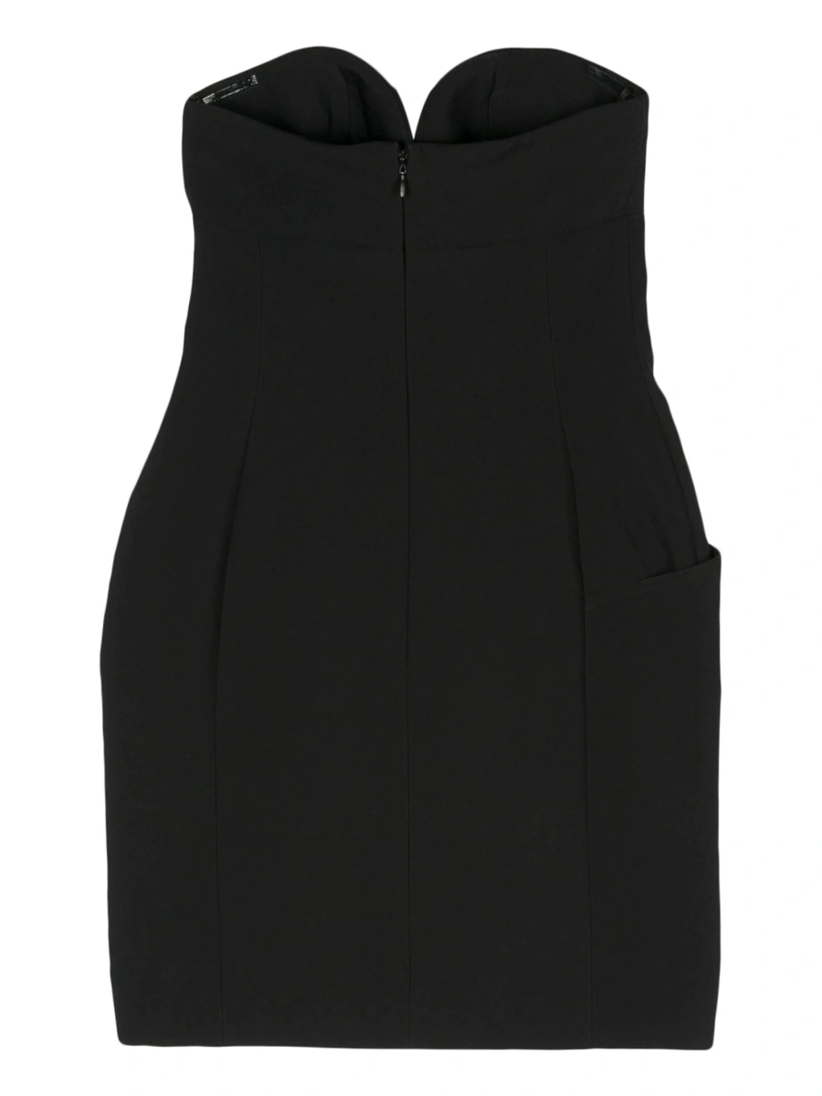 Rochie de ocazie GENNY neagra din polyester si elastan - Img 2