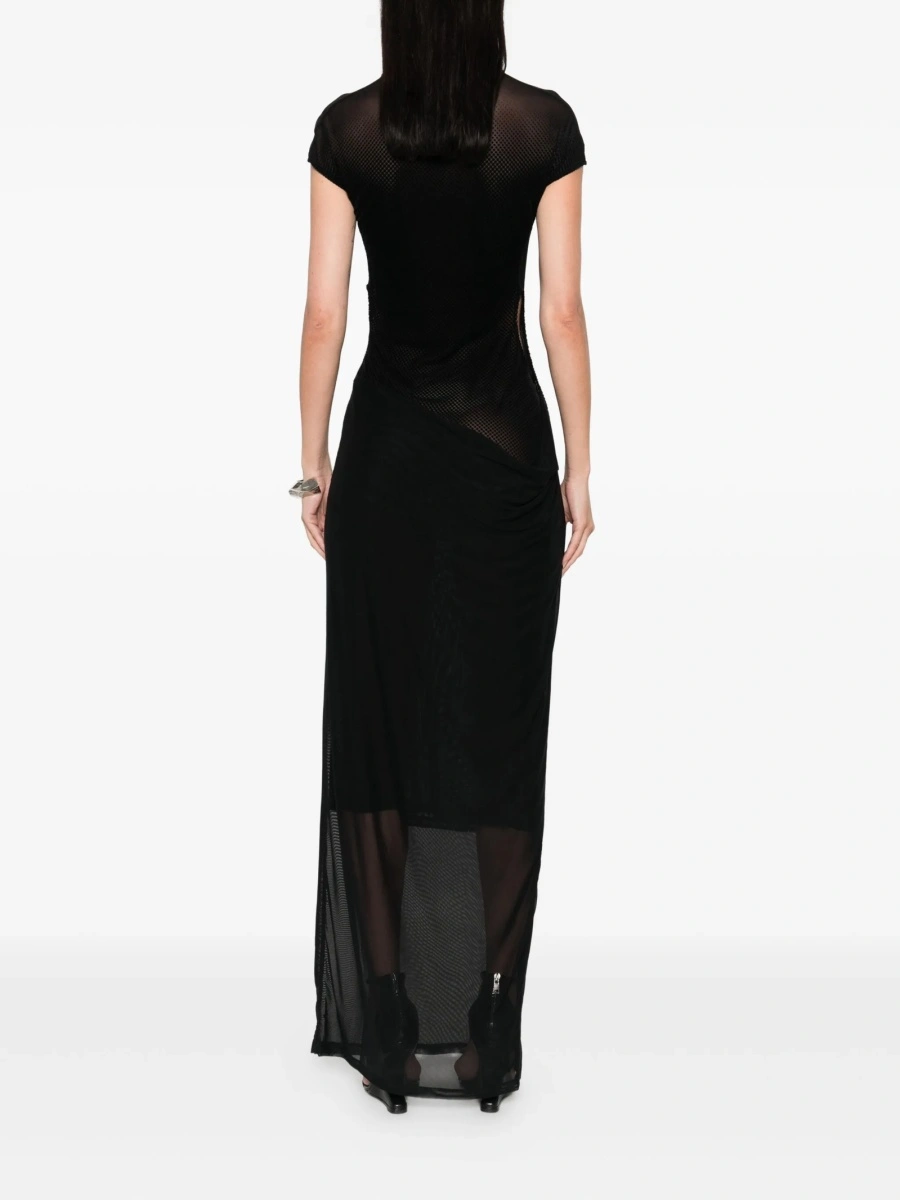 Rochie de ocazie Jean Paul Gaultier neagra - Img 4