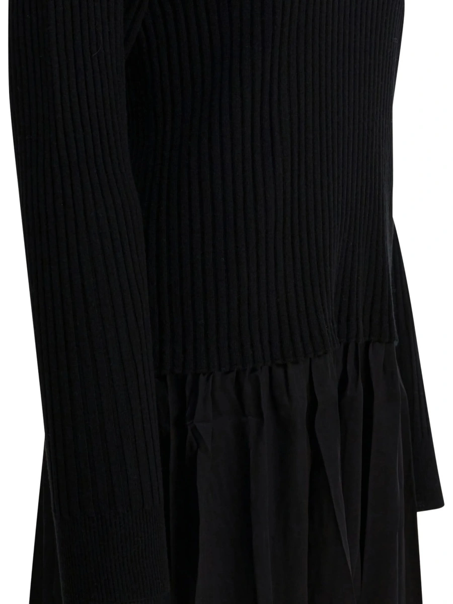 Rochie de ocazie Max&amp;Moi neagra din matase si elastan - Img 5