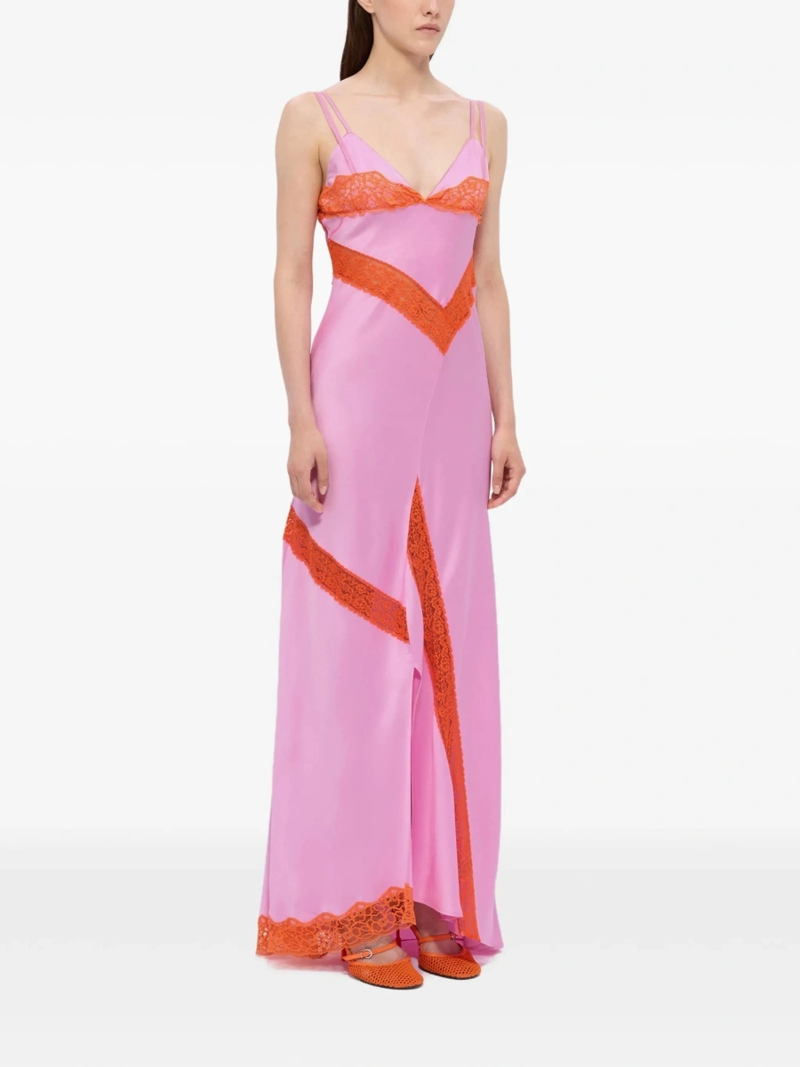 Rochie de ocazie MSGM roz - Img 3