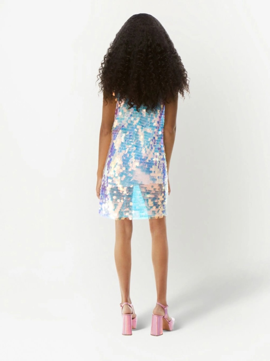 Rochie de ocazie Nina Ricci albastra - Img 3