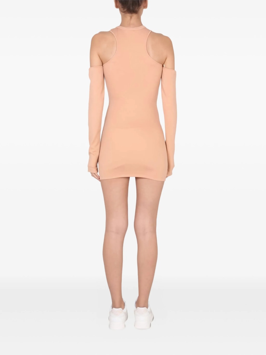 Rochie de ocazie Off-White neutra - Img 2