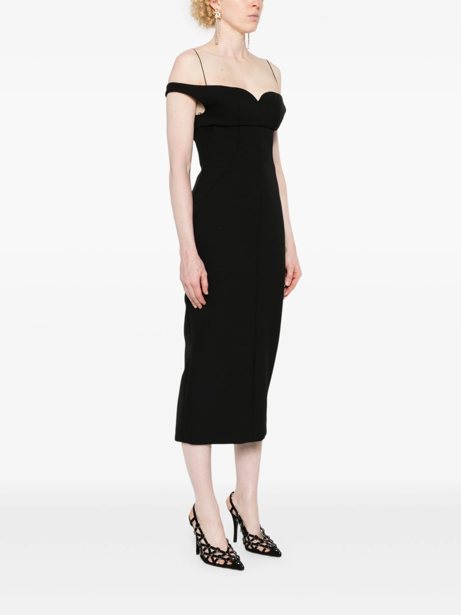 Rochie de ocazie Philosophy neagra din elastan si poliamida - Img 3