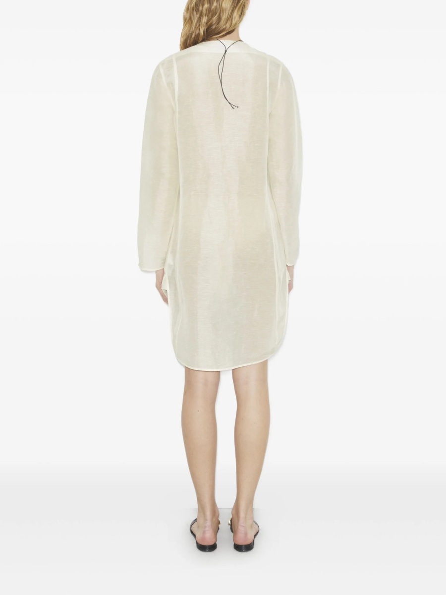 Rochie de plaja Tory Burch neutra - Img 4