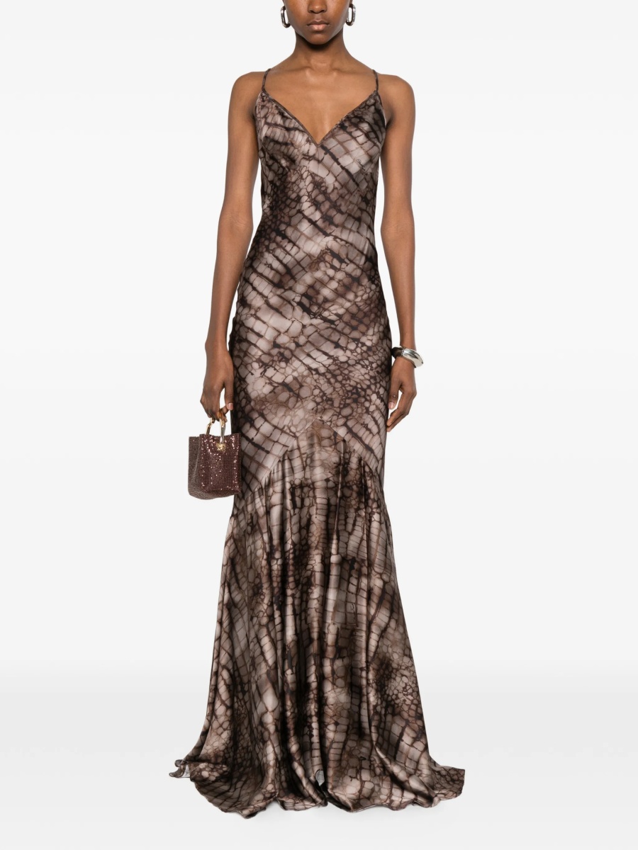 Rochie de seara Elisabetta Franchi maro - Img 2