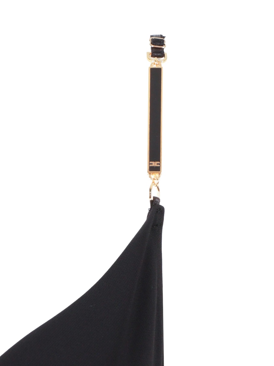 Rochie de seara Elisabetta Franchi neagra - Img 3