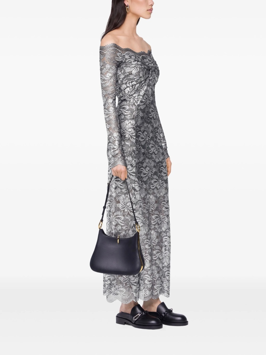 Rochie de seara RABANNE argintie - Img 3