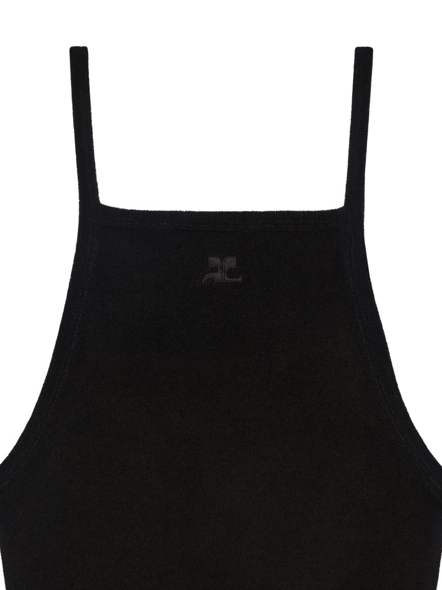 Rochie de zi COURRÈGES neagra - Img 2