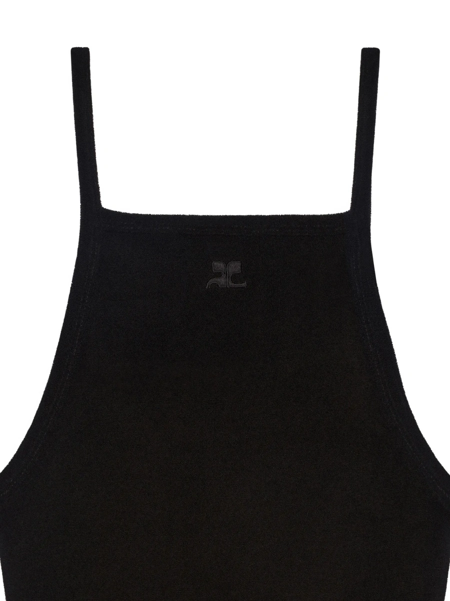 Rochie de zi COURRÈGES neagra - Img 2
