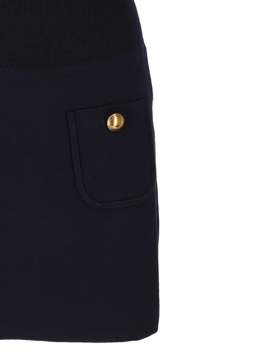 Rochie de zi Elisabetta Franchi albastra - Img 5