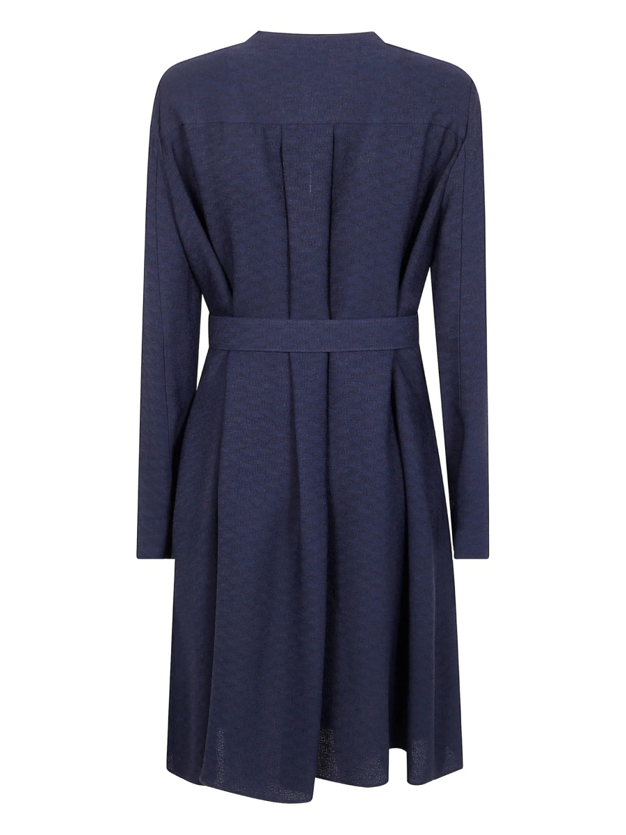 Rochie de zi Emporio Armani albastra - Img 2