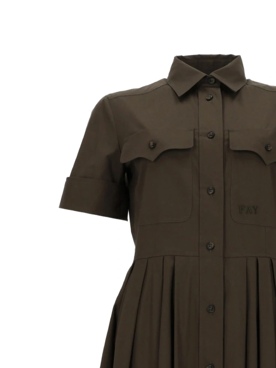 Rochie de zi Fay verde - Img 2