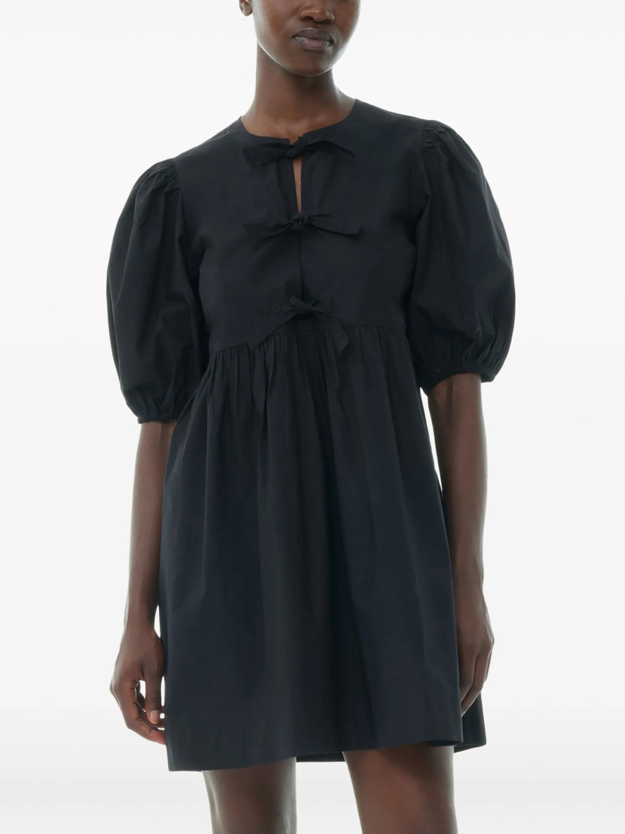 Rochie de zi Ganni neagra - Img 5