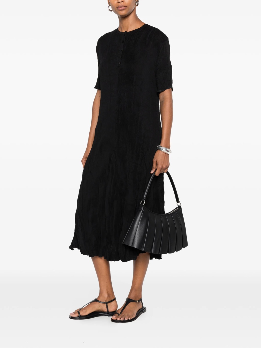 Rochie de zi GONGDID DESIGN neagra - Img 2