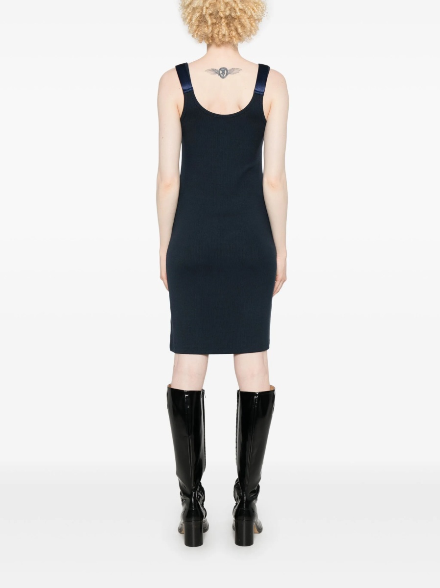 Rochie de zi HELMUT LANG albastra - Img 4