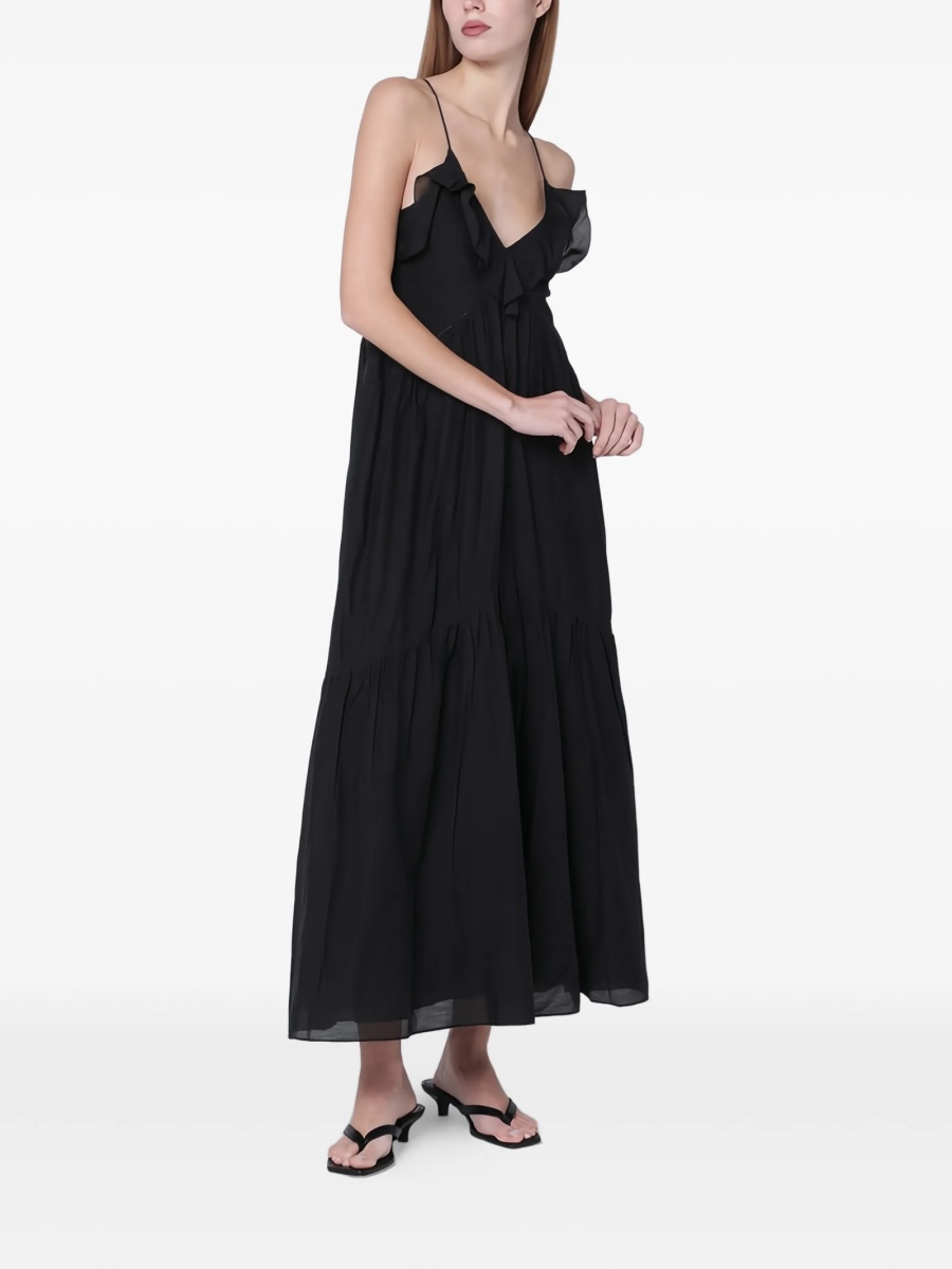 Rochie de zi ISABEL MARANT ETOILE neagra - Img 2
