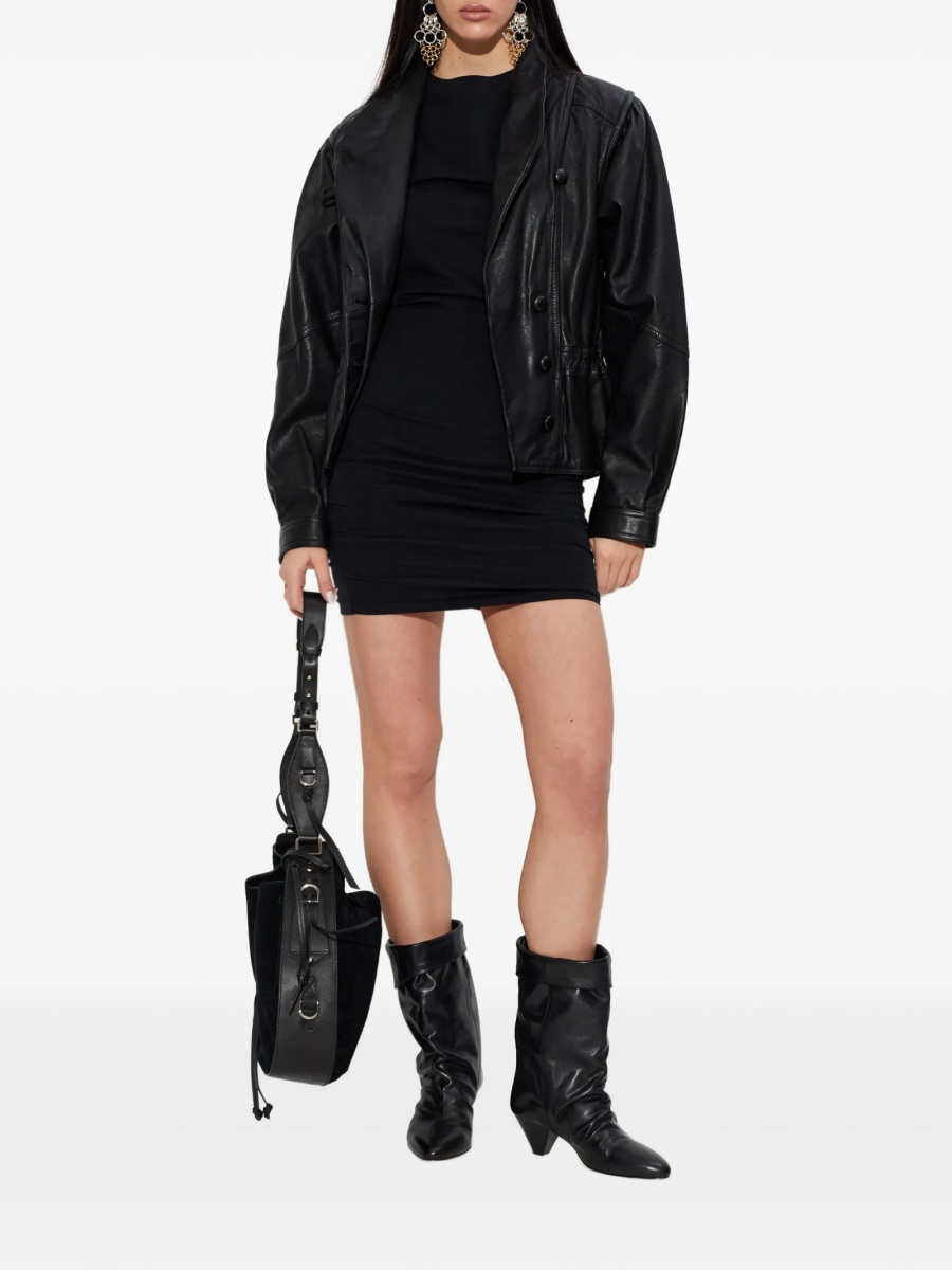 Rochie de zi Isabel Marant neagra - Img 2