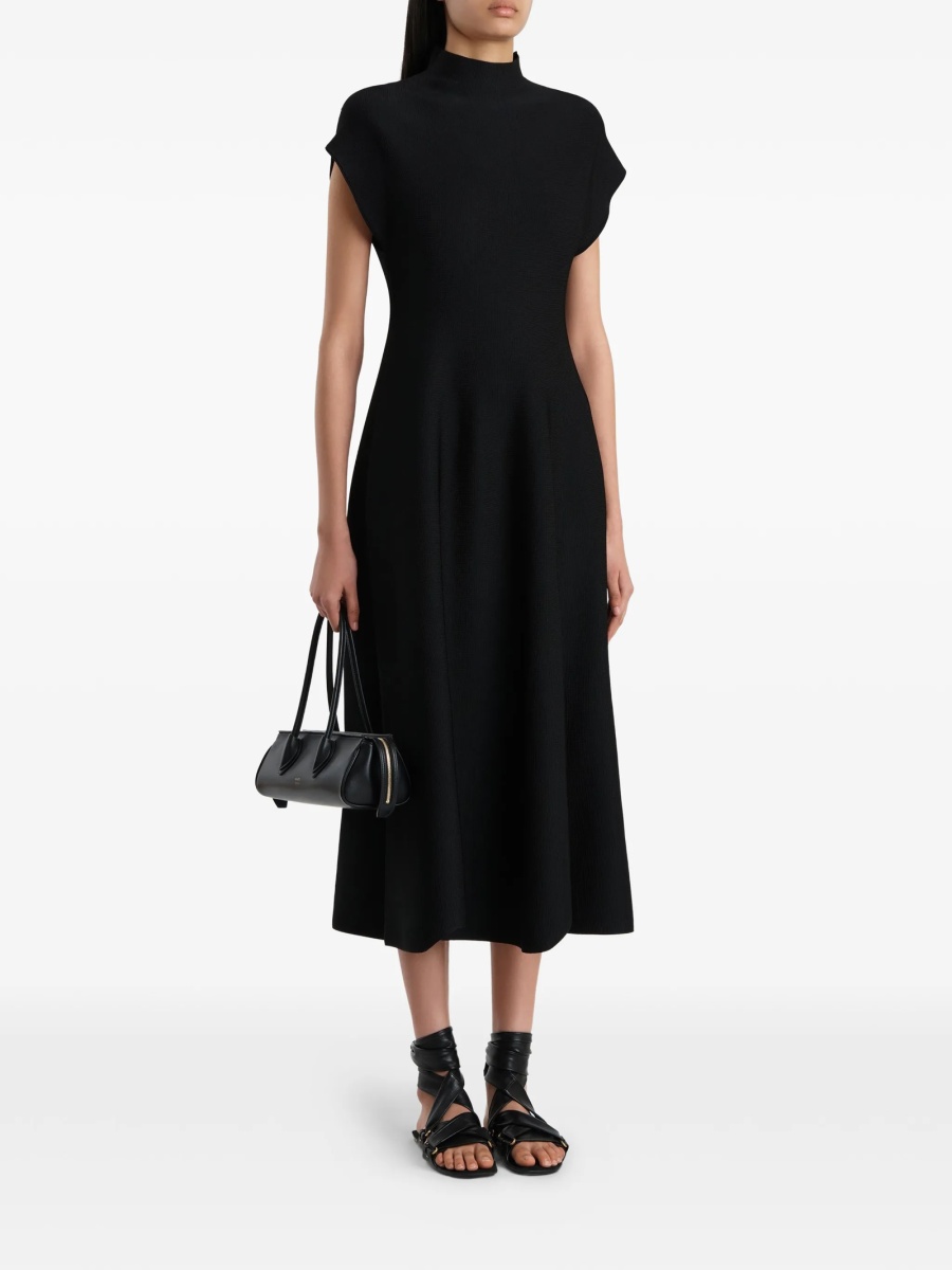 Rochie de zi Khaite neagra - Img 3