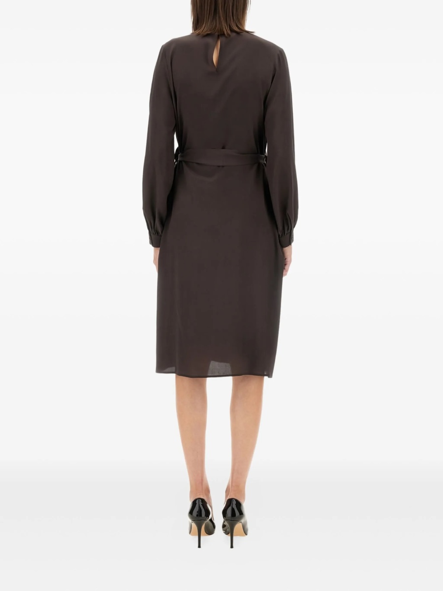 Rochie de zi KITON maro - Img 3