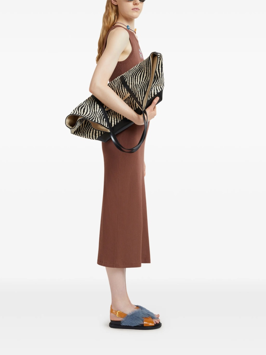 Rochie de zi Marni maro - Img 2