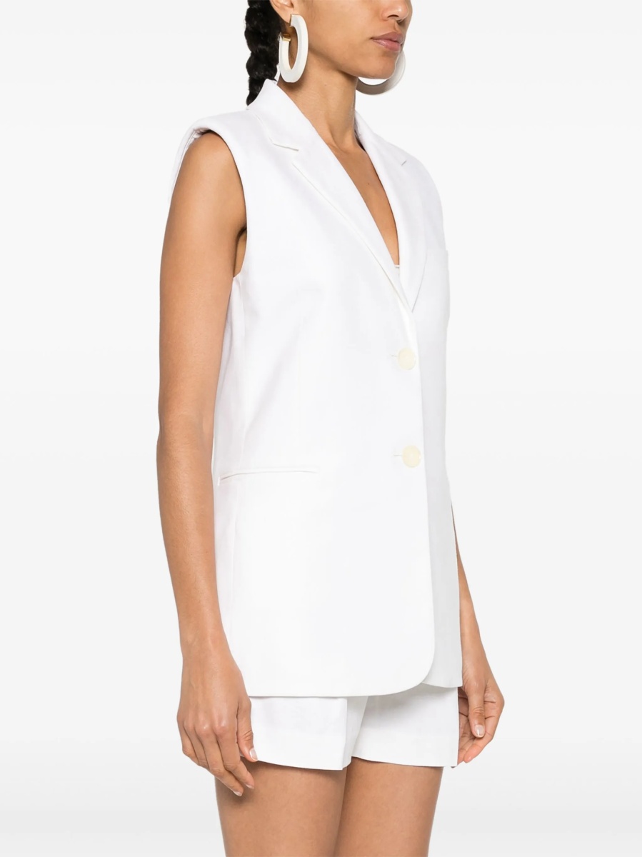Rochie de zi Michael Kors alba din vascoza si in - Img 3
